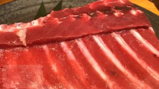 豊洲ららぽーと『魚金』夜の裏メニューは!数量限定のマグロの中落ち!by市場人ブログ